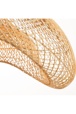 Lámpara de techo de ratán - Natural