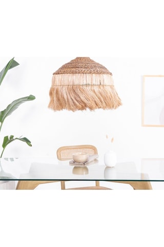Lámpara de techo de ratán - Natural