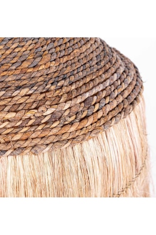 Lámpara de techo de ratán - Natural