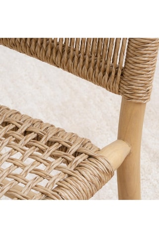 Silla de madera - 63 x 74 x 55 cm