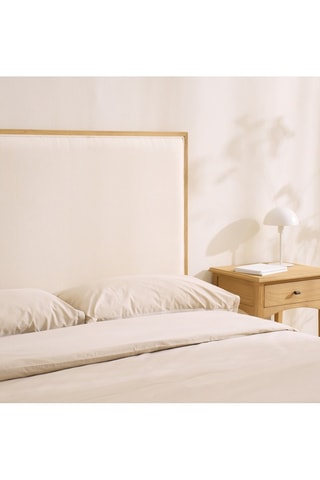 Cabecero para colgar de madera de Sungkai - 105 x 80 x 3 cm