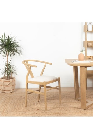 Silla de madera de Sungkai - 50 x 101,5 x 56,5 cm