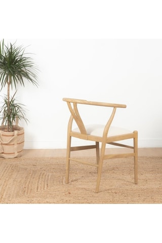 Silla de madera de Sungkai - 50 x 101,5 x 56,5 cm