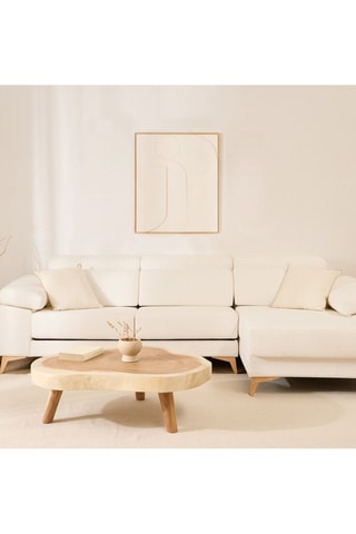 Cuadro - 77 x 92 x 3 cm - Blanco