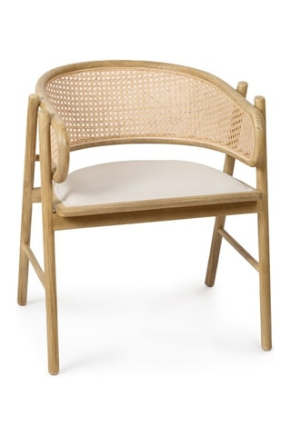Silla de madera de Sungkai - 60 x 72 x 53 cm