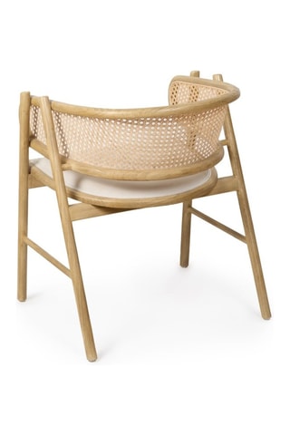 Silla de madera de Sungkai - 60 x 72 x 53 cm