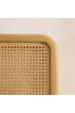 Cabecero de madera de Sungkai - 190 x 116 x 5 cm