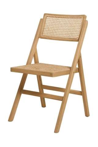 Silla plegable de madera de Sungkai - 49 x 90 x 53 cm