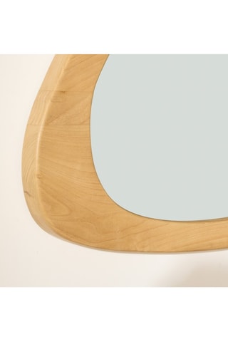 Espejo de madera de Sungkai - 120 x 70 cm - Natural