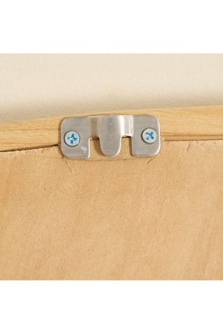 Espejo de madera de Sungkai - 120 x 70 cm - Natural