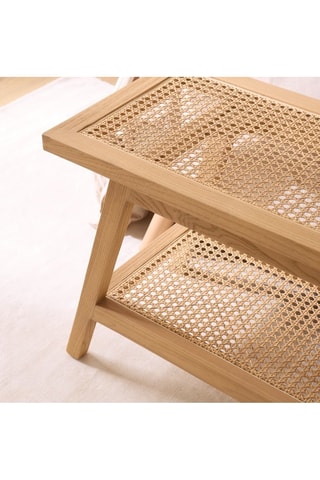 Banco de madera de Sungkai - 130 x 48 x 35 cm