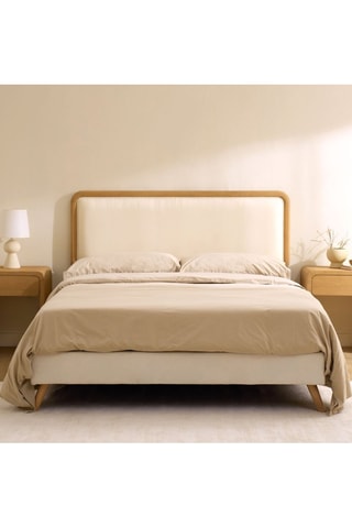 Cabecero para colgar de madera de Sungkai - 190 x 60 x 9 cm