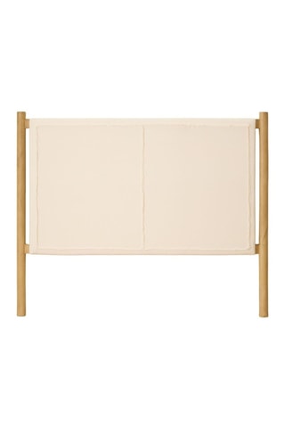 Cabecero de madera de Sungkai - 145 x 125 x 6/9 cm