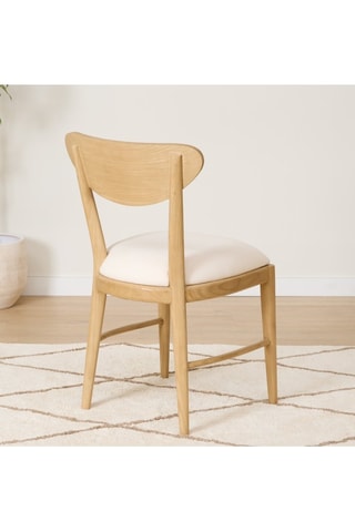 Silla de madera de Sungkai - 54 x 88 x 52 cm