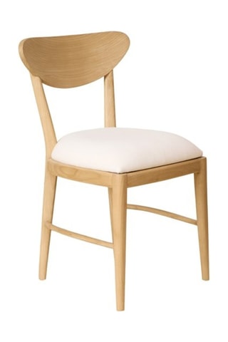 Silla de madera de Sungkai - 54 x 88 x 52 cm