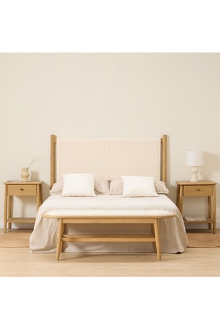 Banco de madera de Sungkai - 140 x 45 x 40 cm