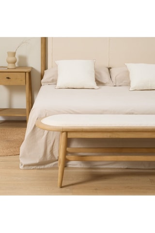 Banco de madera de Sungkai - 140 x 45 x 40 cm