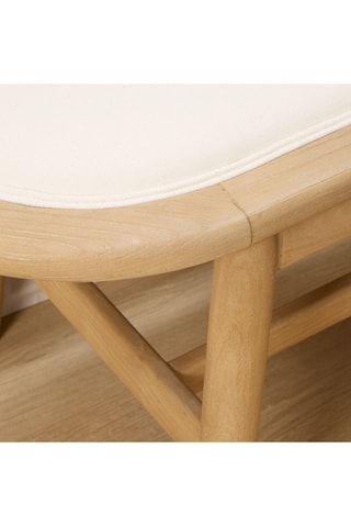 Banco de madera de Sungkai - 140 x 45 x 40 cm