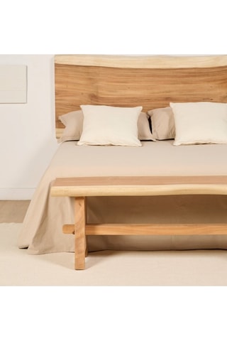 Banco de madera de Trembesí - 130 x 48 x 43 cm