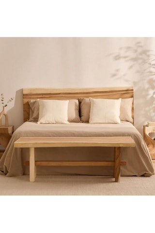 Banco de madera de Trembesí - 130 x 48 x 43 cm