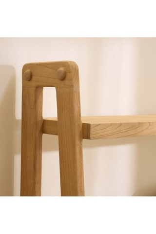 Estantería de 6 niveles de madera de Sungkai - 90 x 180 x 37 cm