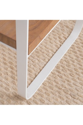 Estantería de 3 niveles de madera de Trembesí - 41 x 145 x 30 cm