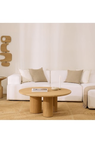 Mesa de centro de madera de Sungkai - 100 x 44 x 100 cm