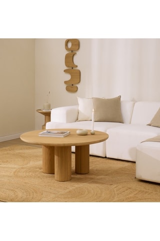 Mesa de centro de madera de Sungkai - 100 x 44 x 100 cm