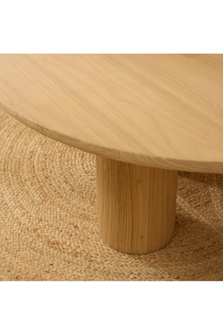 Mesa de centro de madera de Sungkai - 100 x 44 x 100 cm