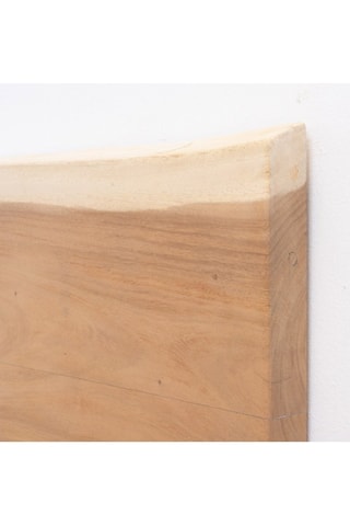 Cabecero para colgar de madera de Trembesí - 105 x 50/60 x 4 cm