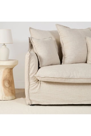 Sofá - Beige - 2 plazas