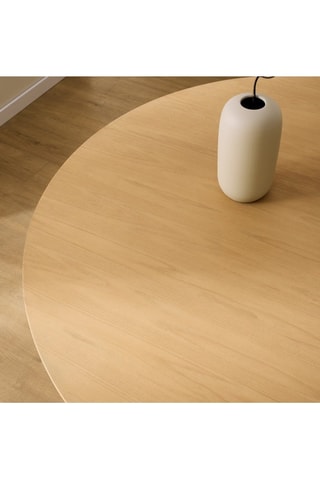 Mesa de comedor de madera de Sungkai - 130 x 78 x 130 cm