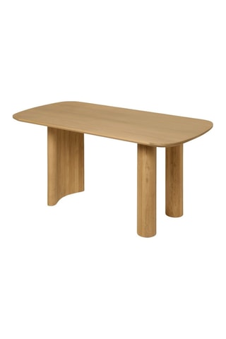 Table à manger en bois de Sungkai - 160 x 76 x 80 cm