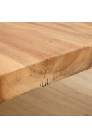 Mesa de comedor de madera de Trembesí - 220 x 78 x 100 cm