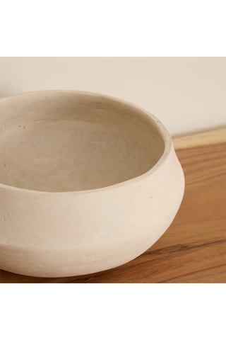 Jarrón - 11,5 cm - Beige