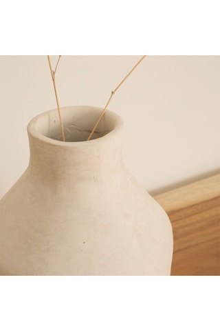 Jarrón - 23 cm - Beige