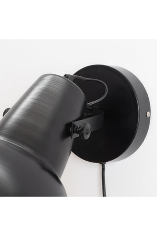 Aplique mural - Negro - 11 W