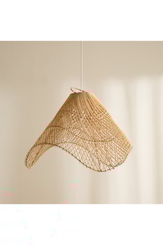 Lámpara de techo de ratán - Natural - 11 W