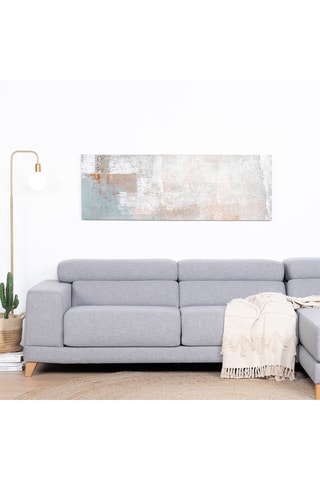 Cuadro de madera de ayous - 50 x 150 cm