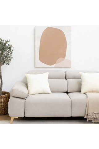 Cuadro de madera de ayous - 90 x 80 cm