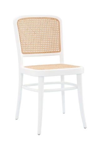 Silla de madera de Sungkai maciza - 43 x 84 x 48 cm