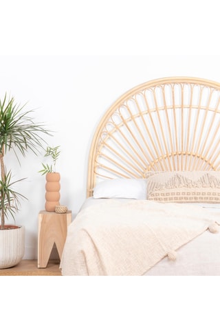 Cabecero de ratán - 153 x 150 x 3 cm