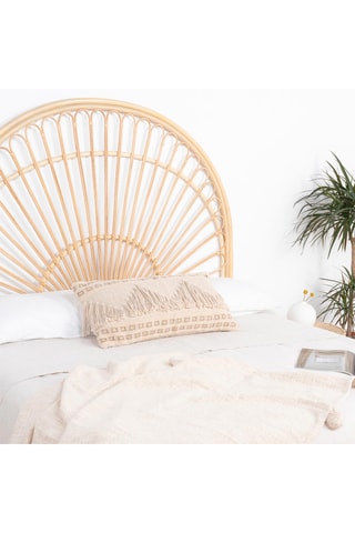 Cabecero de ratán - 153 x 150 x 3 cm