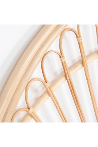 Cabecero de ratán - 153 x 150 x 3 cm