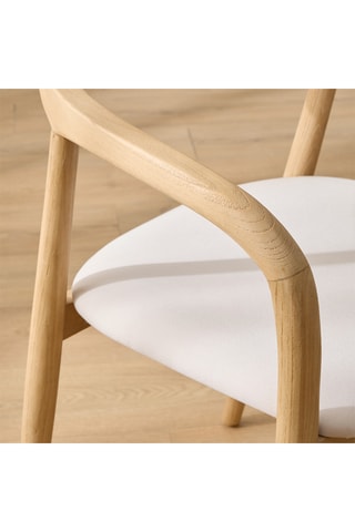 Silla de madera de Sungkai maciza - 54 x 77,5 x 54 cm