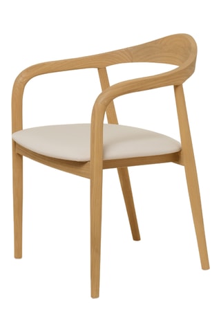 Silla de madera de Sungkai maciza - 54 x 77,5 x 54 cm