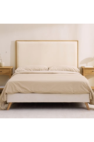 Cabecero para colgar de madera de Sungkai - 140 x 80 x 3 cm