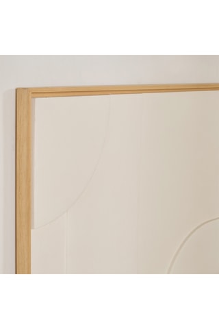 Cabecero para colgar de madera de Ayous - 145 x 74 x 3,5 cm