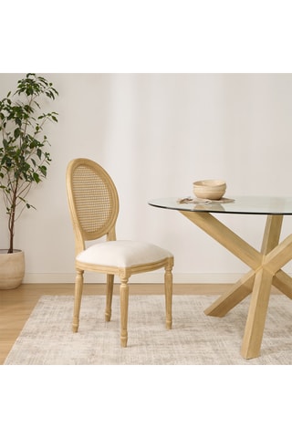 Silla de madera de Sungkai - 50 x 101,5 x 56,5 cm