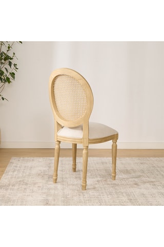 Silla de madera de Sungkai - 50 x 101,5 x 56,5 cm